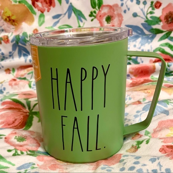 Rae Dunn Other - Rae Dunn- HAPPY FALL🌿- insulated mug